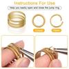 Open Jump Rings Jewelry Findings Set 12 Grids Jewelry Accessories Set  Beading Supplies