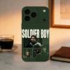 T-The Boys S-Soldier Boy-S  Phone Case Silicone Soft For IPhone 17 16 15 14 13 12 11 X XR Plus Pro Max Plus
