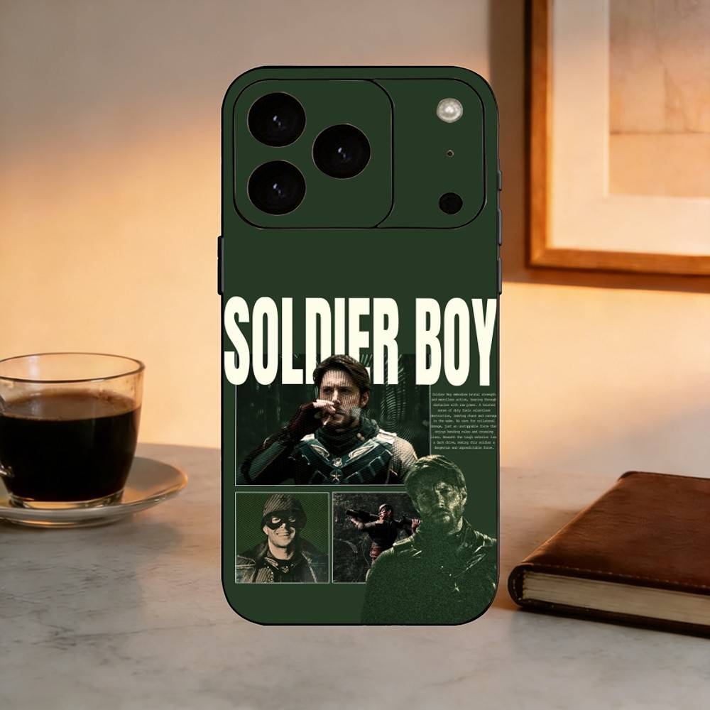 T-The Boys S-Soldier Boy-S Phone Case Silicone Soft For IPhone 17 16 15 14 13 12 11 X XR Plus Pro Max Plus