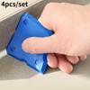 4pcs/set Caulking Tool Kit Silicone Joint Sealant Spreader Spatula Scraper Edge Repair Tools Floor Tile Edges Cleaner