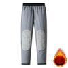 Winter Laufhose Winddicht Kaschmir Verdicken Fleece Jogginghose Herren Jogger Warme Hose Herren Wasserdicht Thermohose