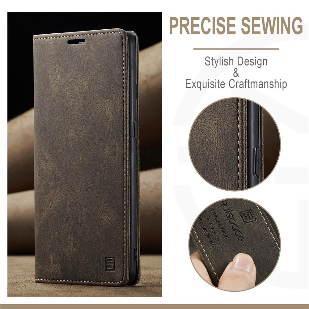 Luxury Genuine Leather Magnetic Wallet Flip Case for OPPO Find X6 Pro Card Slot Stand Shockproof Foldable Holder Full Protection Cover