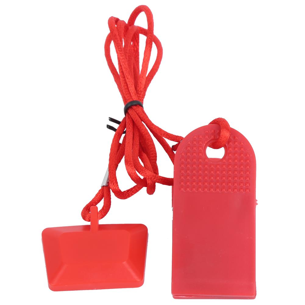 2Pcs Running Machine Safety Switch Lock Magnet Key Universal Accessory Square Safety Clip