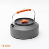 Large Portable Outdoor Camping Coffee & Hot Water Kettle for Mountaineering, Fishing, and Picnics