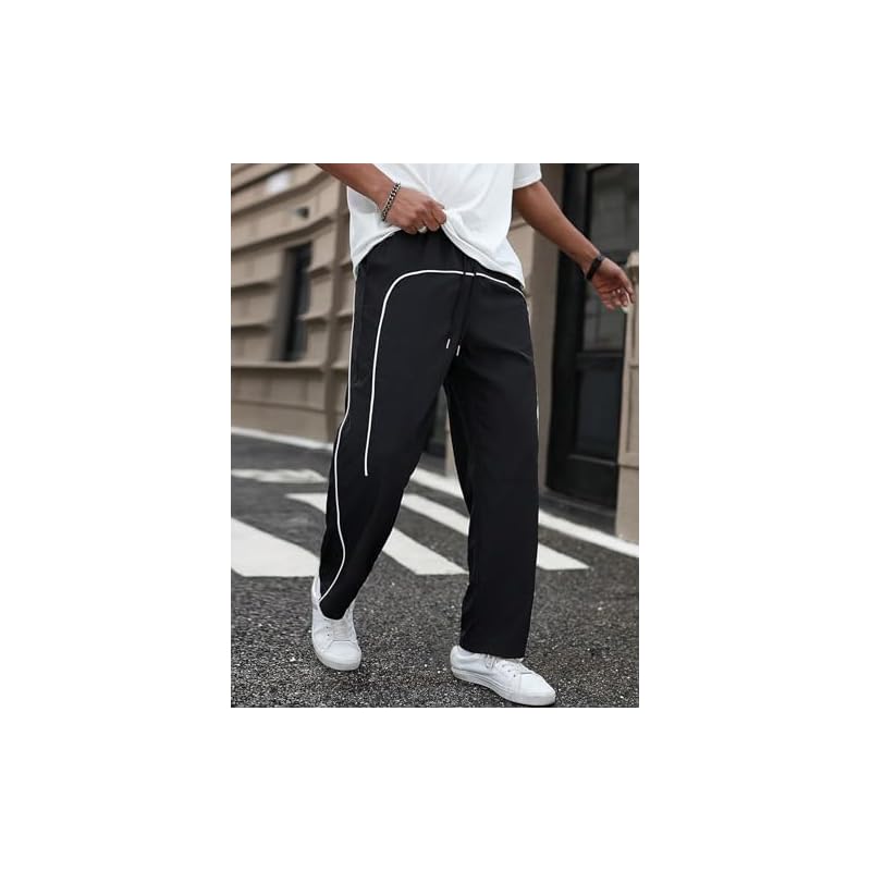 GRECIILOOKS Regular Trouser Baggy Loose Fit | Cargo for Men Stylish Track Pant (GL-TP-1048_White_M) XL