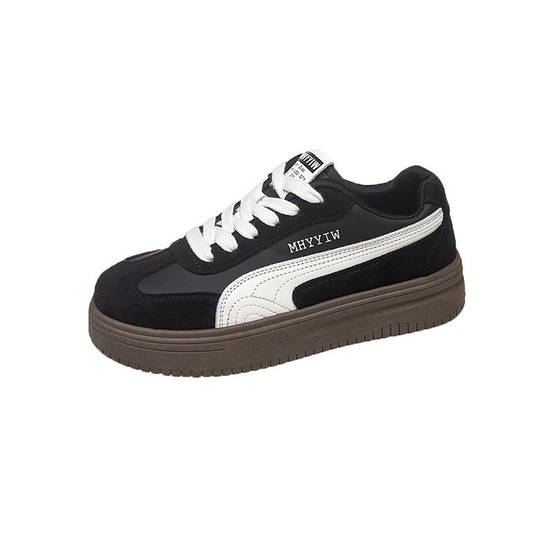 Leather women's board shoes autumn new student versatile little white shoes women's shoes casual sports shoes