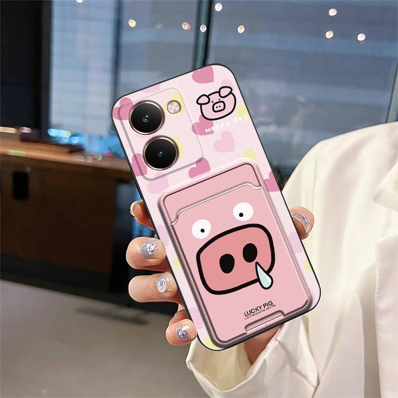 Graffiti Waterproof Phone Case For Realme P3 Ultra 5G Card Sleeve Anti-dust Card Slot Back Cover Cover Anti-knock Cute