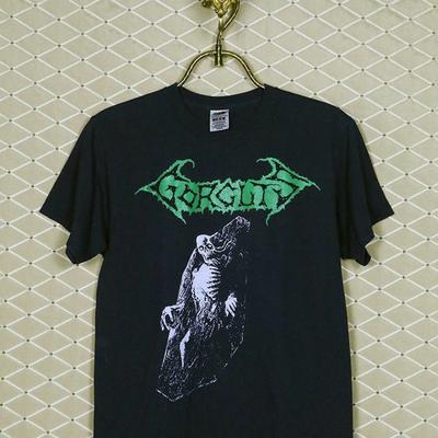 Vintage Rare Gorguts Death Metal T Shirt Obituary Possessed Mortician Style Heavy Vintage Washed Stylish Soft