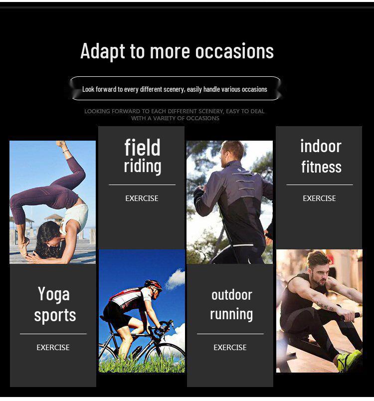 Men's Multifunctional Crossbody Chest Bag for Running, Cycling, and Outdoor Sports