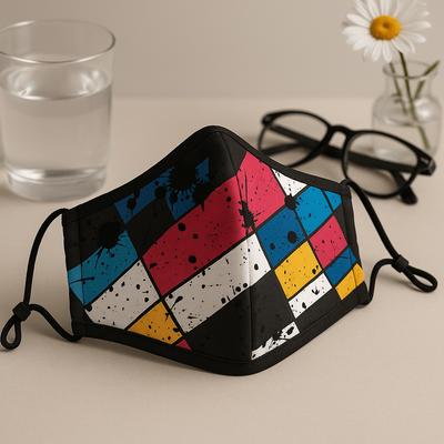Adult Reusable Cloth Face Mask, Graffiti