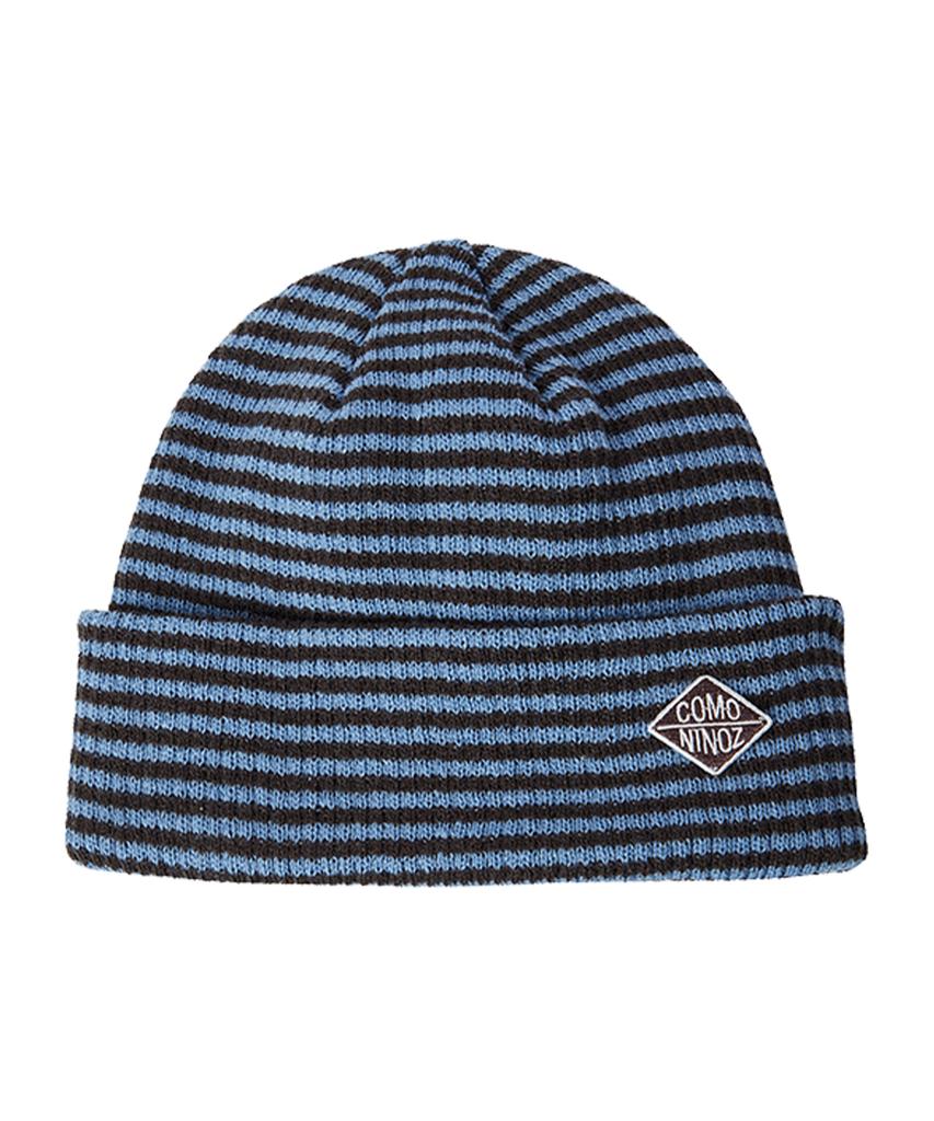 COMONINOZ [Cn]Stripe Knit Beanie [3Color]