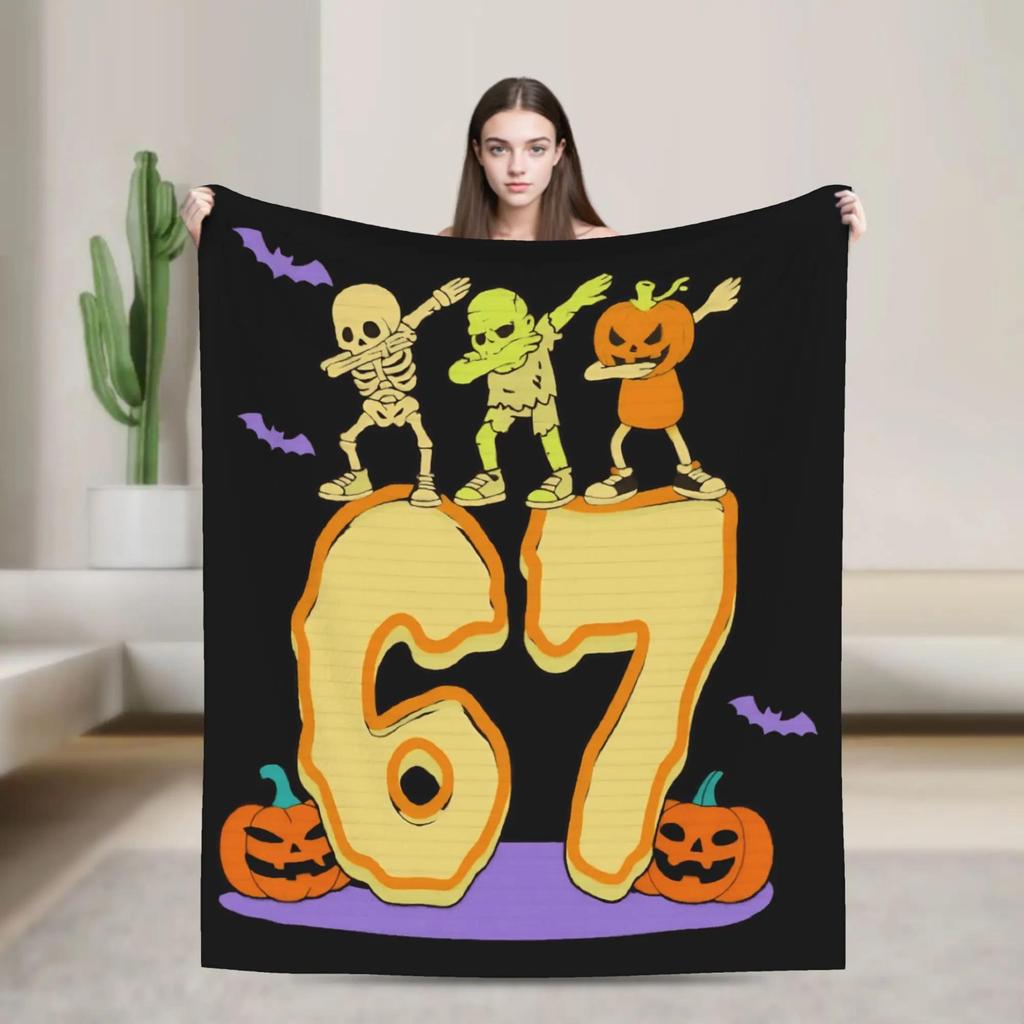 Super Warm Flannel Throw Blanket for Kids  Ice Cream Drip  Math Design    Ideal for Airplane Travel Bedspread