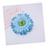 Abaodam 9-Piece Set Gerbera Flower Hair Clips for Women and Girls, Bohemian Fabric Brooch with Alligator Clips, Assorted Colors for Beach Photos,