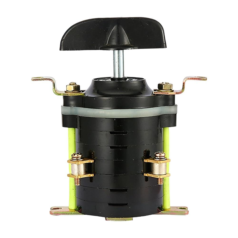 KDH Welding Gear Switch 25A 50A 220V To 380V Wooden Base Combination Switch Copper Contacts 115mm 140mm Height