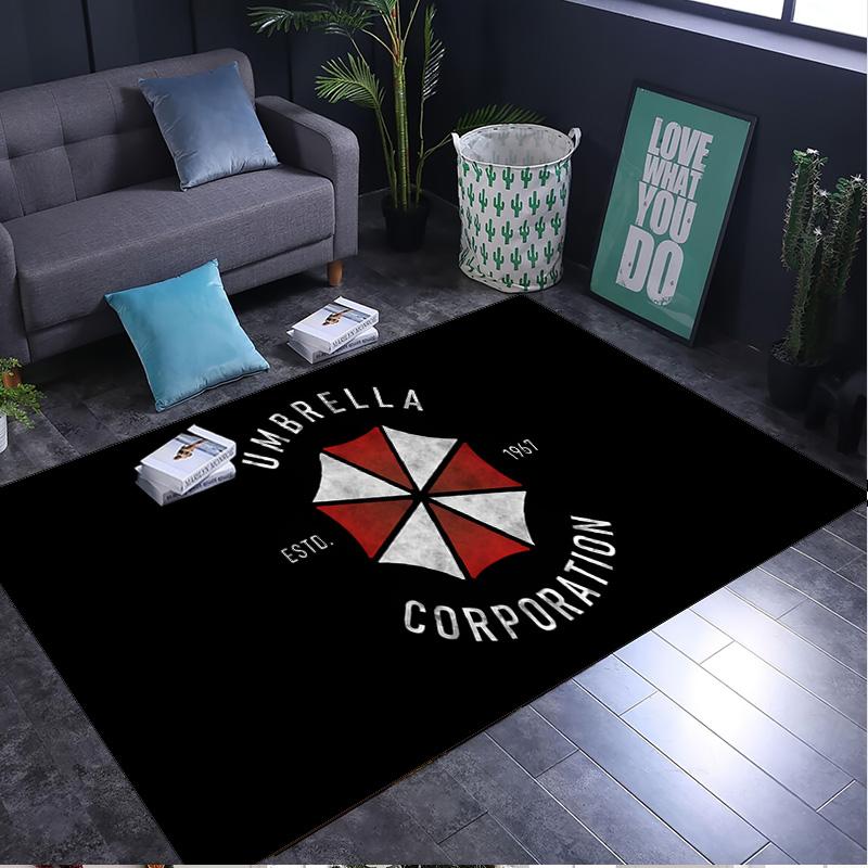 Resident Umbrella Rug Area rug for Livingroom, Bedroom, Palyroom, Chair Rug, Office Rug, Floor mat, Large Size Fan Christmas Birthday gift