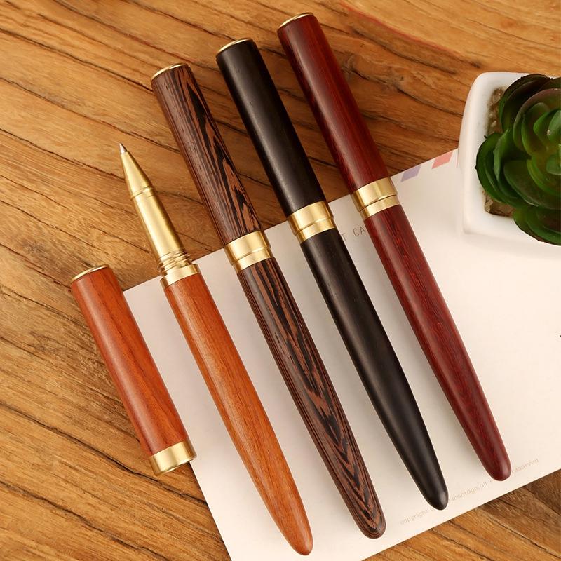 Personalisierter Messing-Sandelholz-Kugelschreiber - Kreatives Signaturstift-Geschenk für Lehrer