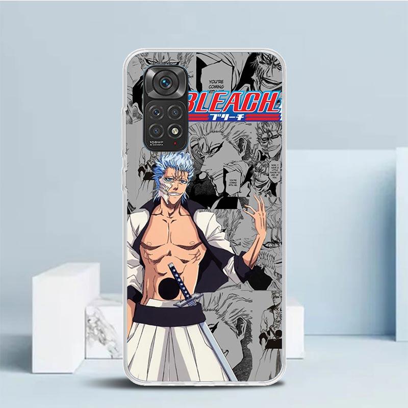 

Чехол для телефона Bleach Grimmjow для Xiaomi Redmi Note 15 14 14S 13 12S 12 Pro Plus 11S 11 11T 11E 10S 10 + Мягкая задняя крышка из ТПУ Redmi Redmi Note 13 5G