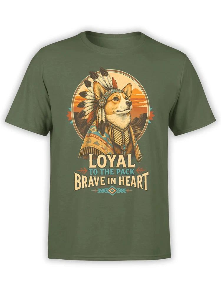 Brave Pack Corgi TShirt Unisex S