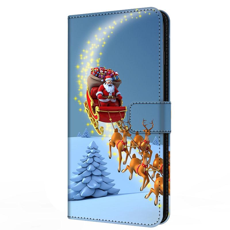 Cover for Xiaomi 15T pro 5G Merry Christmas Case Relief Stand Book Flip Leather Case Magnetic Wallet for Xiaomi 15 T Protector Honor 300 Ultra
