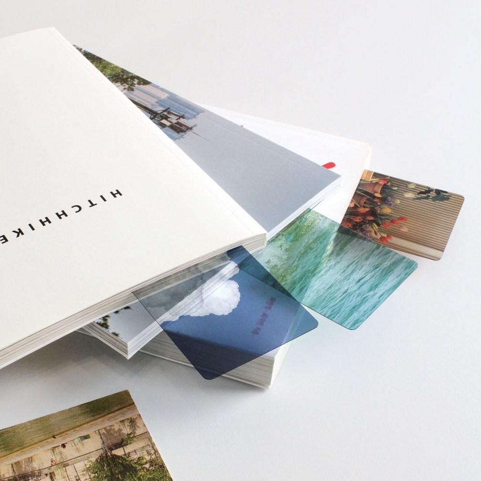 Ricos Translucent Photocard Bookmark 4-Piece Set, Sky, 1 Set