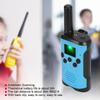 T50 2 PCS Children"s Walkie Talkie Outdoor  Interphone Walky Talky Toy 3KM(Blue )