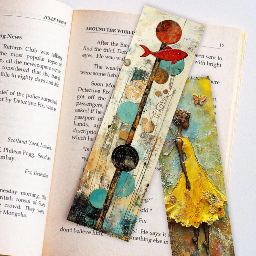 32 Stück, abstrakte und skurrile Lesezeichen, Weihnachten, Halloween, Lehrer, geeignet für Leser und Geburtstagsgeschenke.