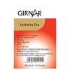 Girnar Safran Schwarztee 10 Teebeutel Packung à 1 | Premium Hochkoffeinhaltiges Getränk, Vegetarischer Genuss