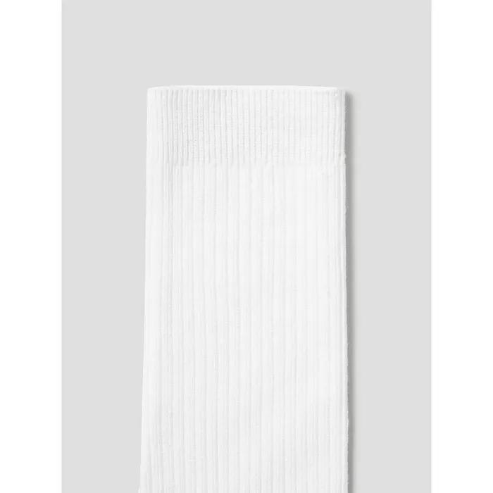[8 Seconds] Ribbed Socks White (4561KTAM11)