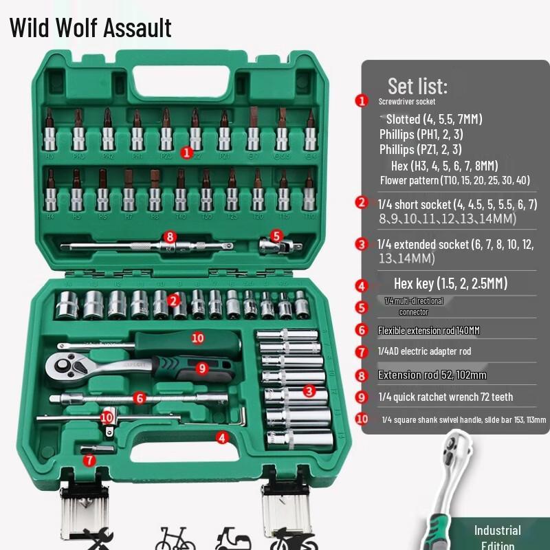 Professional 46-Piece Repair Tool Kit