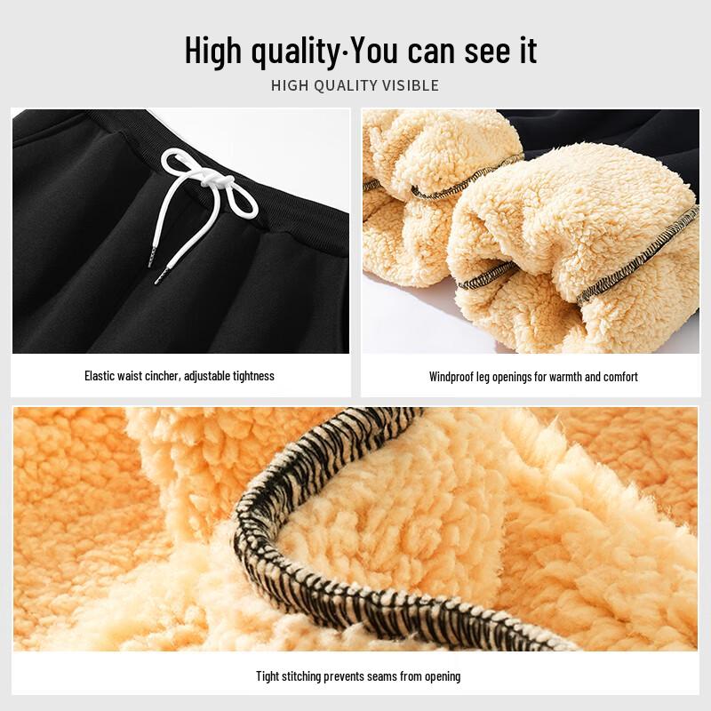 Jeanswest Women's Sherpa Fleece Jogger Sweatpants