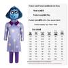 Inside Out Lele Cosplay Costume for Kids - Halloween & Stage Performance