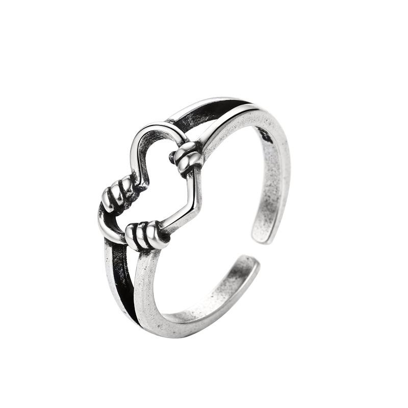 Bague Élégante Couleur Cuivre Ventfille Pour Femme Fille Cadeau Style Thaïlandais Mascotte Bijoux Estampillés Dropshipping white
