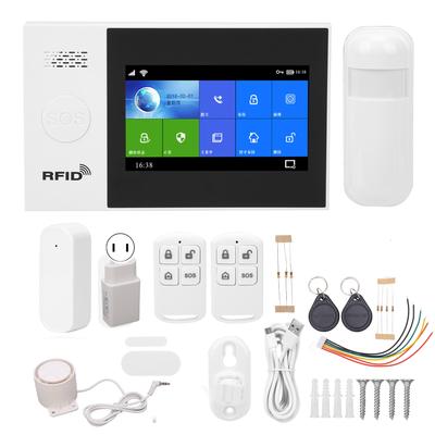 WIFI+GSM+GPRS 4.3in TFT Touch Screen Burglar Alarm Colorful Display Systerm for Tuya
