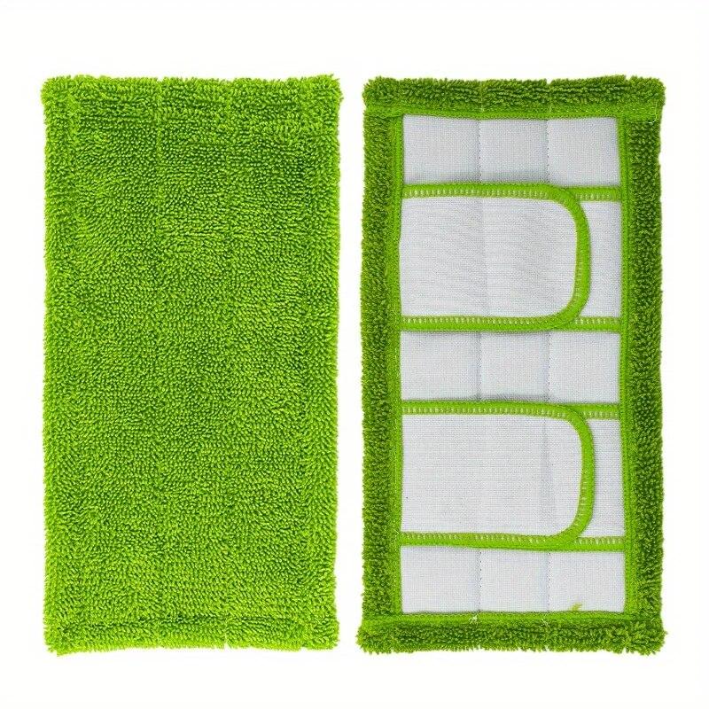 

1 шт. многоразовые насадки для швабры, сменные насадки для швабры, салфетки для сухой уборки пола и мытья полов 1pc зелёный