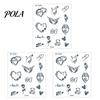3 Pezzi Adesivi Tatuaggio Impermeabili per Uomo Donna, Viso Corpo Braccio Petto Spalla Coscia Vita Tatuaggio Temporaneo Decalcomania, Tatuaggio Finto Body Art a Lunga Durata
