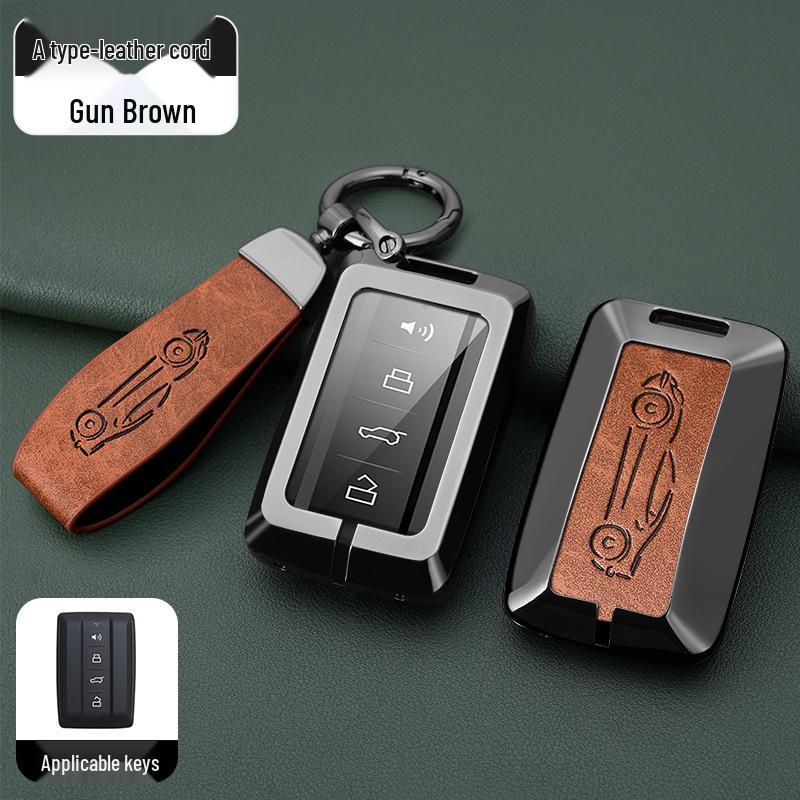 Tank 300 Car Key Cover Set: Compatible Key Shell & Protective Wrap with Buckle