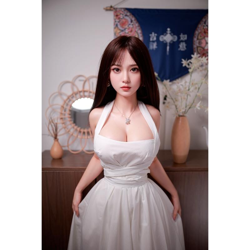 Păpușă sexuală pentru bărbați TPE Asiatic Sâni moi Fesă Vagin real Sex oral Anal Experiență reală Păpușă de dragoste cu cadru metalic Jucării sexuale 18+