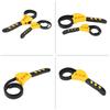 2pcs Multi Functional Rubber Strap Oil Filter Wrench Adjustable Spanner Bottle Opener Tool