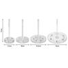Plastic Yarn Axis Frame Portable Rotatable Yarn Holder Anti-tangle Detachable Knitting Tool Home Knitting