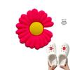 Daisy Cartoon PVC Shoe Buckle Accessories - Cute & Detachable Cross-Border Style for Hole Shoes