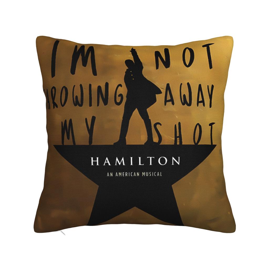 Hamiltons Das Musical Kissenbezug Druck Kissenbezug Vintage Kissenbezug Für Büro Auto Heimdekoration