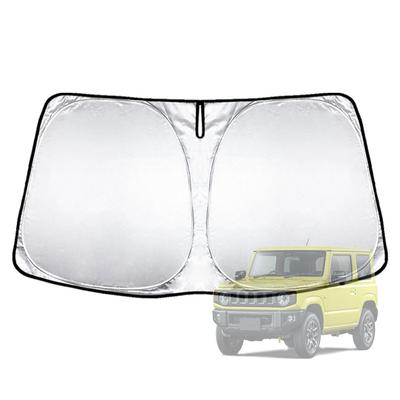 HUDIY Frontscheiben-Sonnenschutz für das neue Auto JIMNY Auto Gutes Licht Schlafen im Innenraum Einfach zu verstauen Tasche inklusive Jimny, Sonnenschutz, JB64/JB74,
