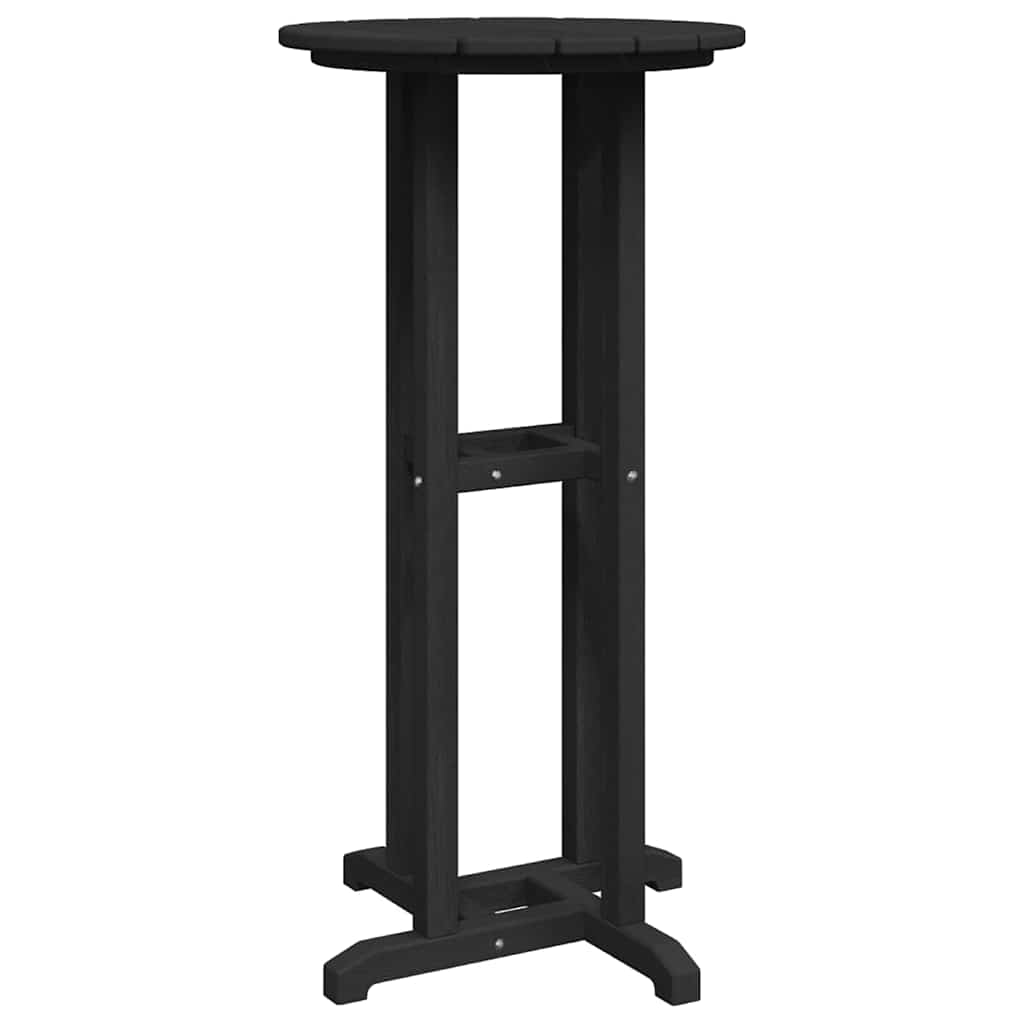 Bartisch Schwarz 55 x 55 x 107 cm Polyethylene