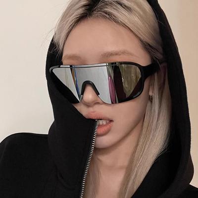 Damskie Okulary Przeciwsłoneczne w Stylu Vintage Duży Rozmiar Wiatroodporne Outdoorowe Okulary Przeciwsłoneczne Mężczyźni Kobiety Jazda na Rowerze Wspinaczka Męskie Okulary Przeciwsłoneczne