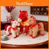 Peluche Zodiaco Anno del Cavallo con Imbottitura in Cotone PP per Regalo Celebrazione Capodanno Lunare