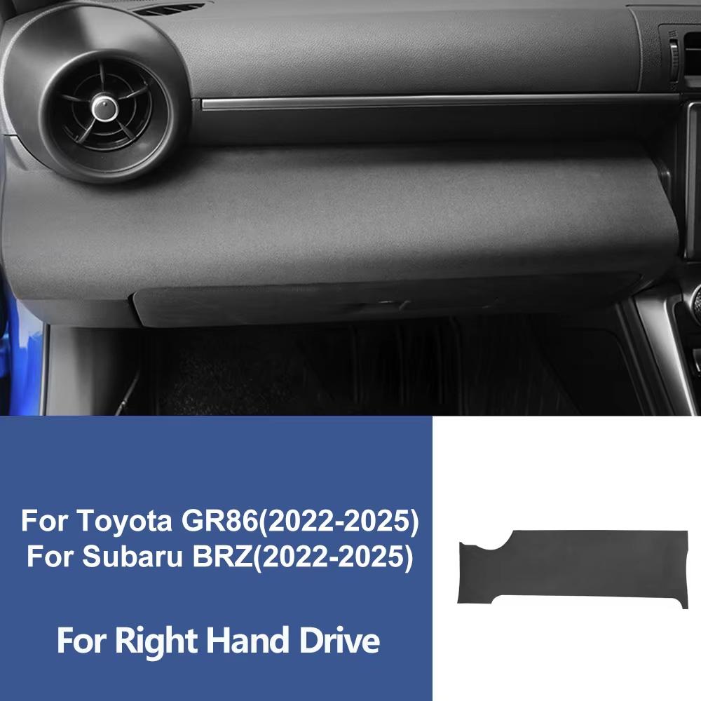 

Suede Sticker For Subaru ZD8 BRZ Toyota ZN8 GR86 2025 2025 2025 2025 2025 Car Console Passenger Center Decorative Interior Trim