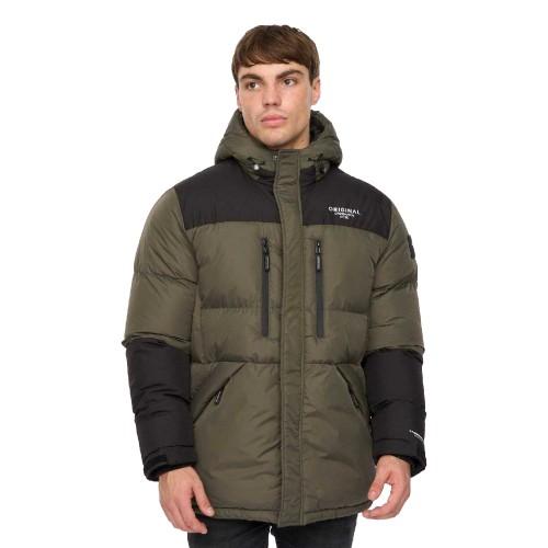 Crosshatch Mens Squadage Panelled Jacket