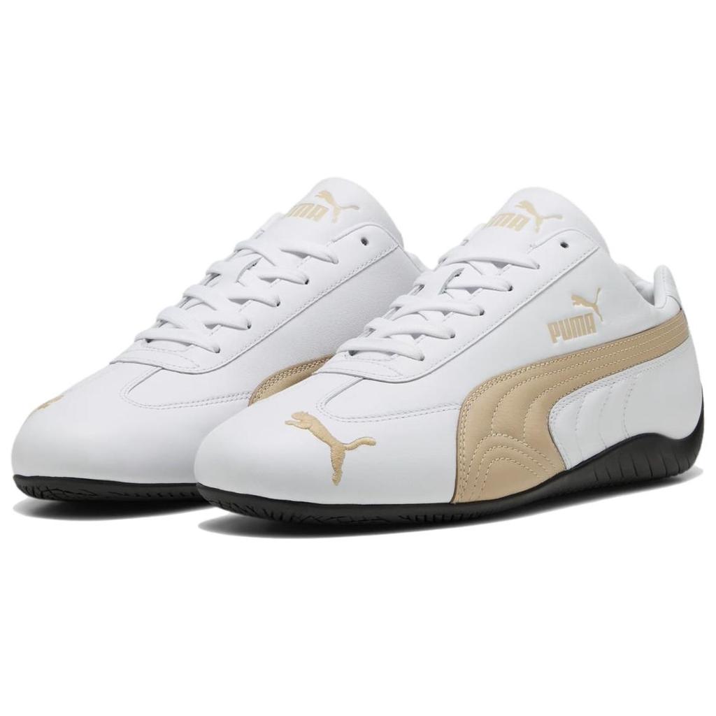 New PUMA Speedcat Leather White Toasted Almond 401603-01