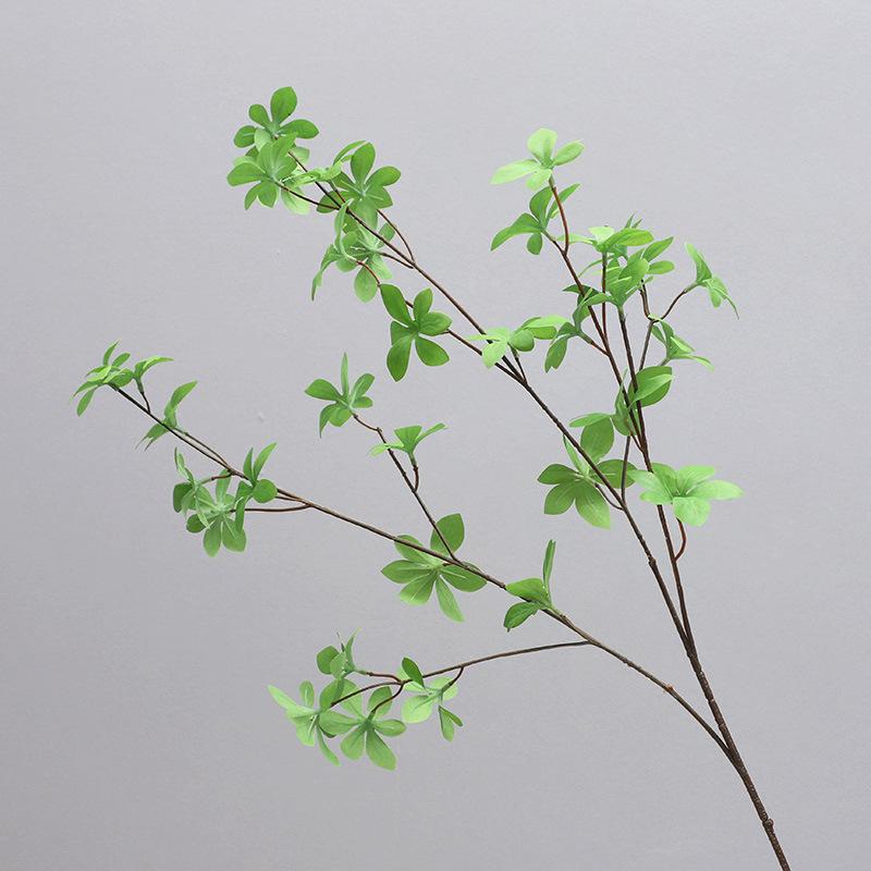 

LAN Kwai Fong Bell Leaves Home Living Room Soft Decoration Flowers Simulation Leaves Green Plants 84cm зелёный