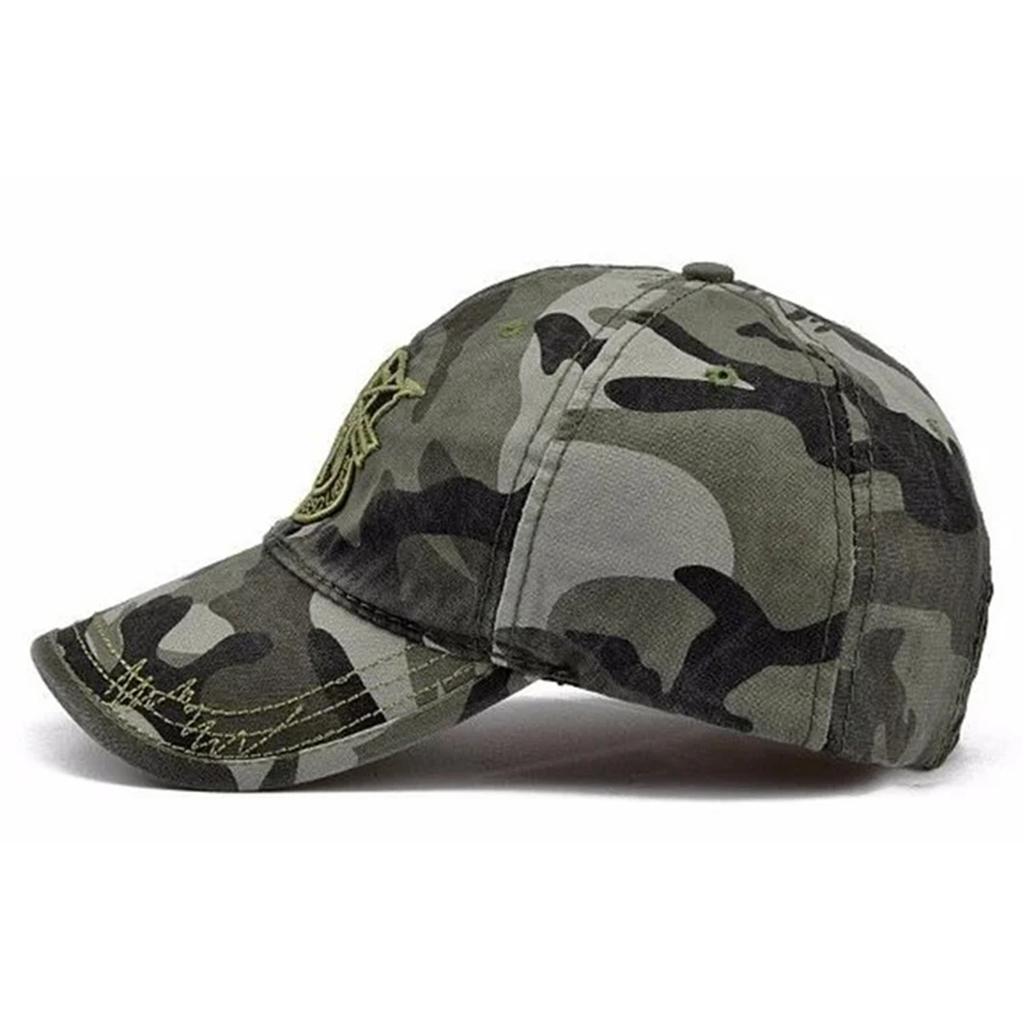 Unisex Shield Embroidery Baseball Caps Spring Autumn Outdoor Adjustable Casual Hats Sunscreen Hat